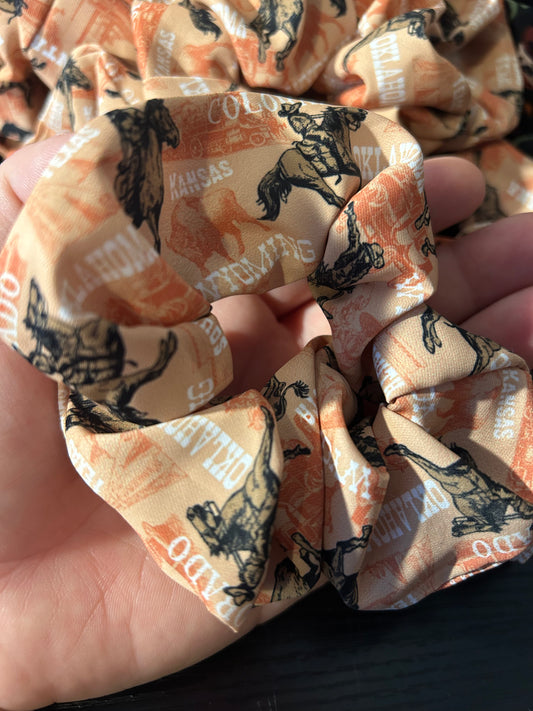 "Outlaw" Scrunchie